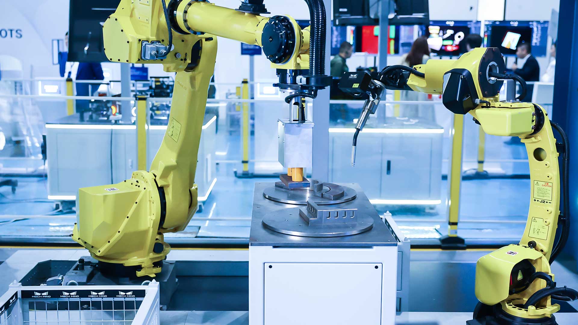 智能机器人应用-3D视觉引导钢板抓取&组对焊接